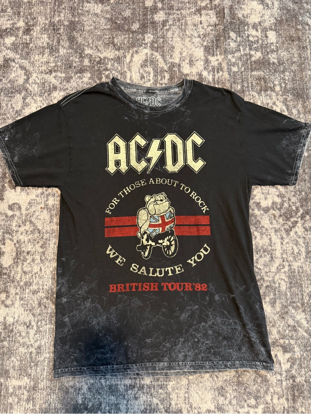 AC/DC Band Tee - British Tour '82